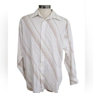 Eighth Avenue Men's Button Down Shirt in Size XL